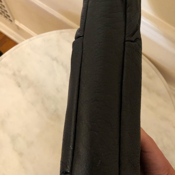 Ornate clutch with leather mix - Picture 4 of 8